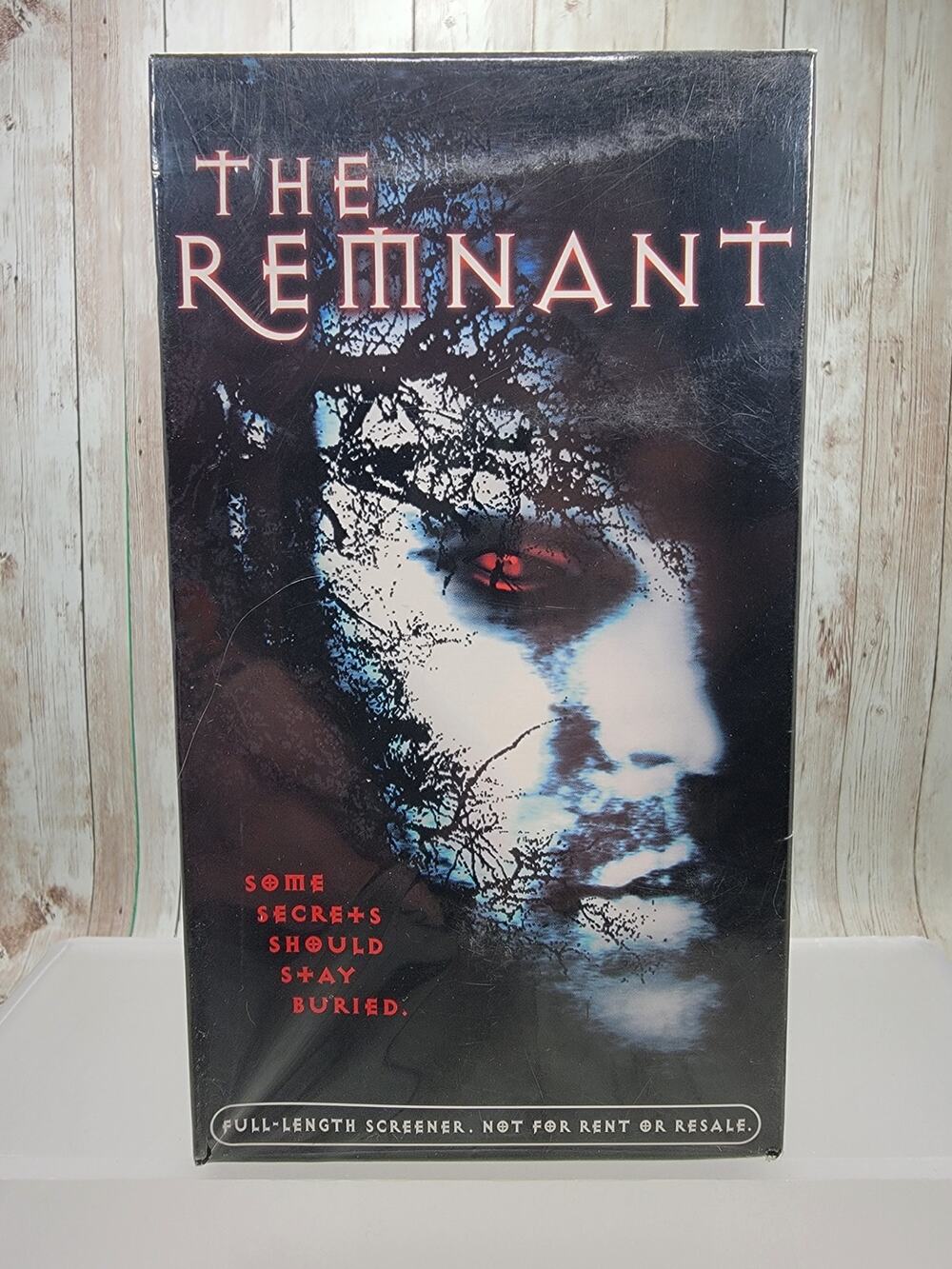 The Remnant (VHS, 2001) Rick Jordan, Jeff Marlow, Box Art #1
